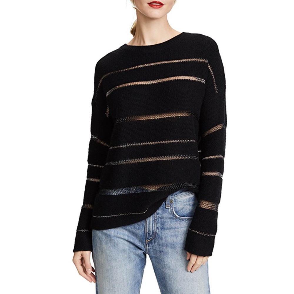 Rails Daphne Stripes Cashmere Blend Sweater